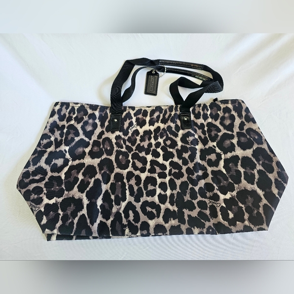 Coach XL Bohochic Tote Only Brown/Multi Leopard Print Getaway Weekender - Picture 4 of 5